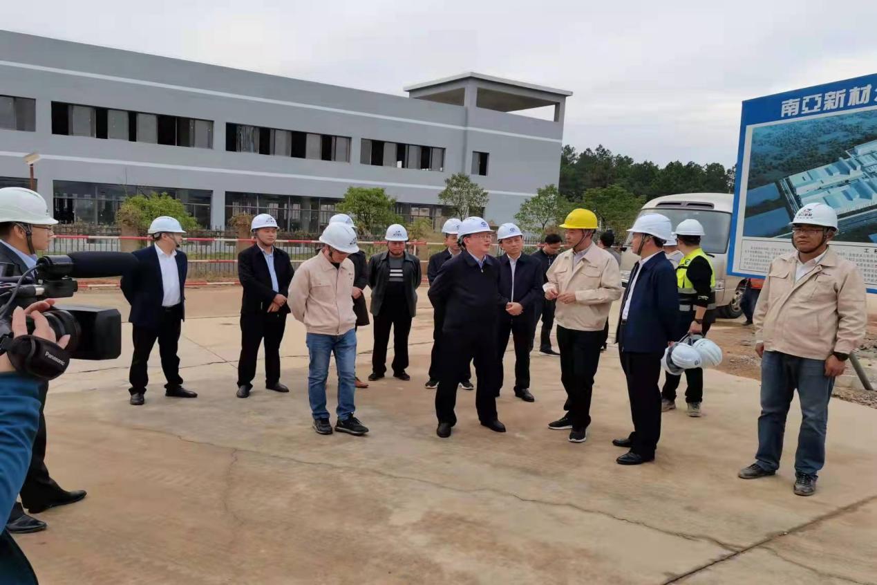 江西省吉安市委常委、副市长漆海云一行    来我司江西子公司实地巡察(图2)